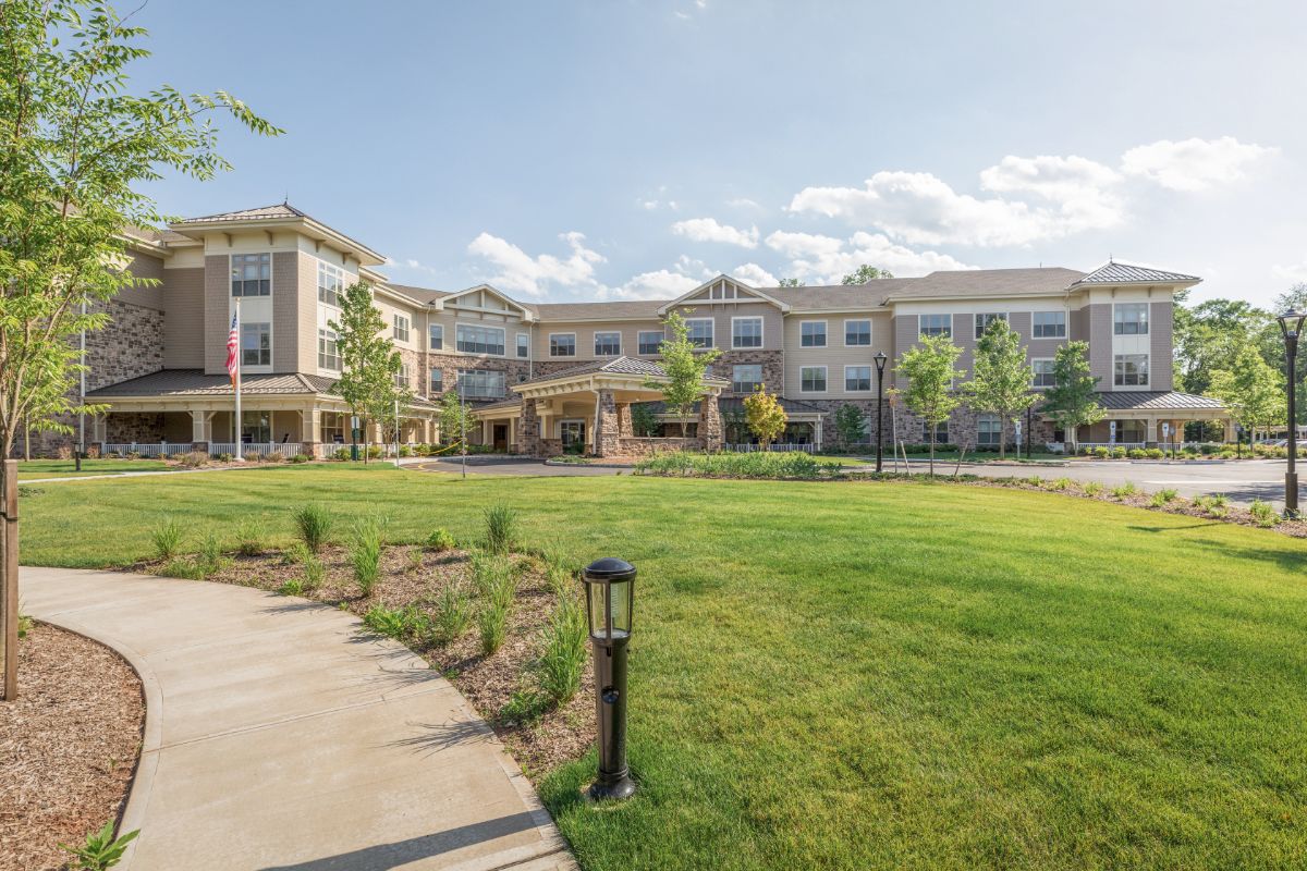 The outside of Sunrise of Bridgewater in Bridgewater