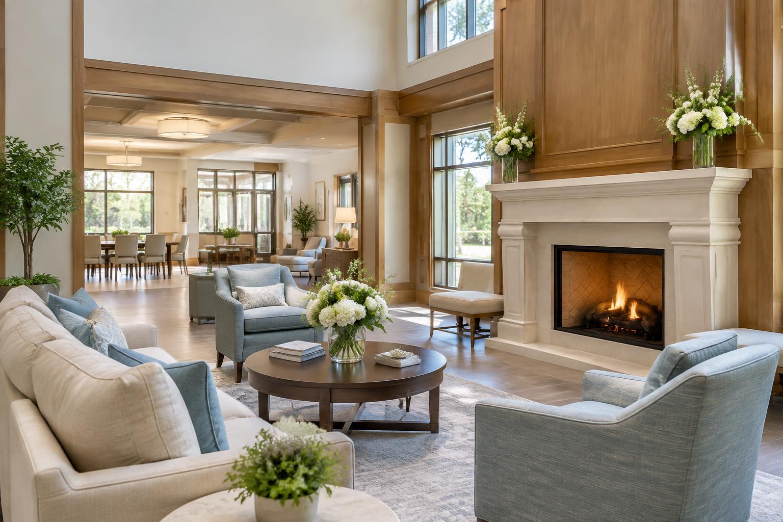 The lobby at Dov Luxury Living