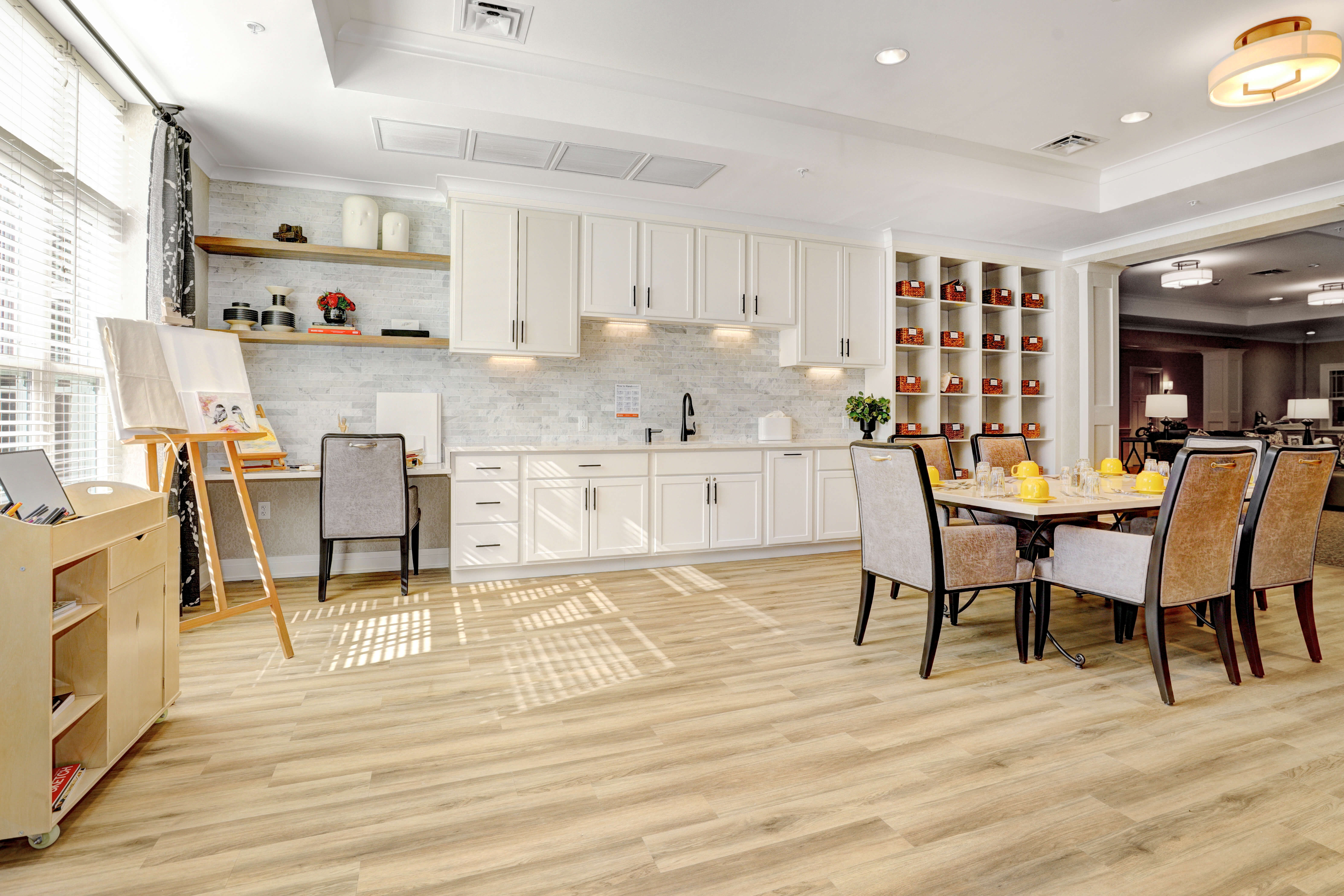 Memory Care Activity Room | Sunrise of Livingston