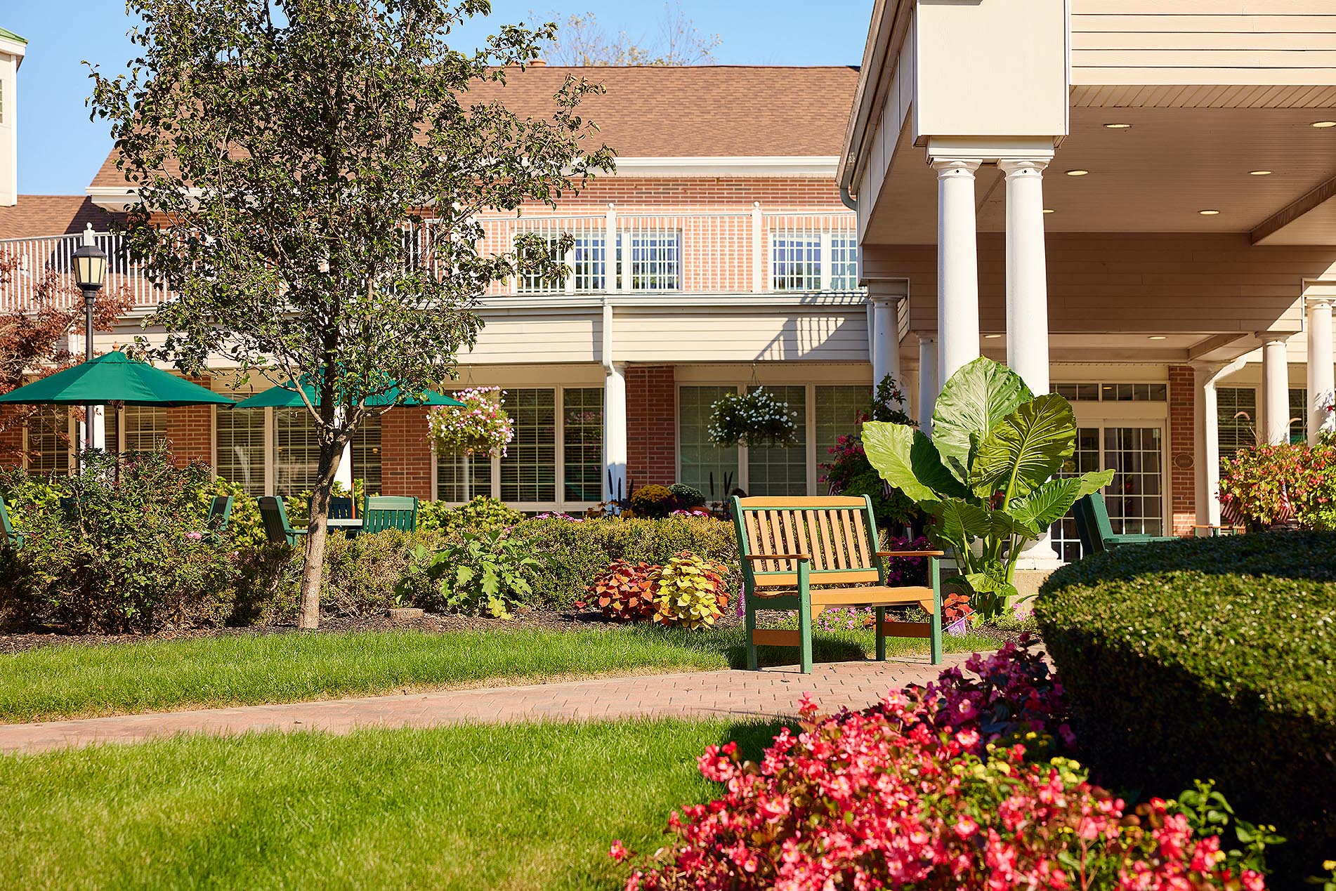 The outside of Brandywine Living at Reflections at Colts Neck in Colts Neck