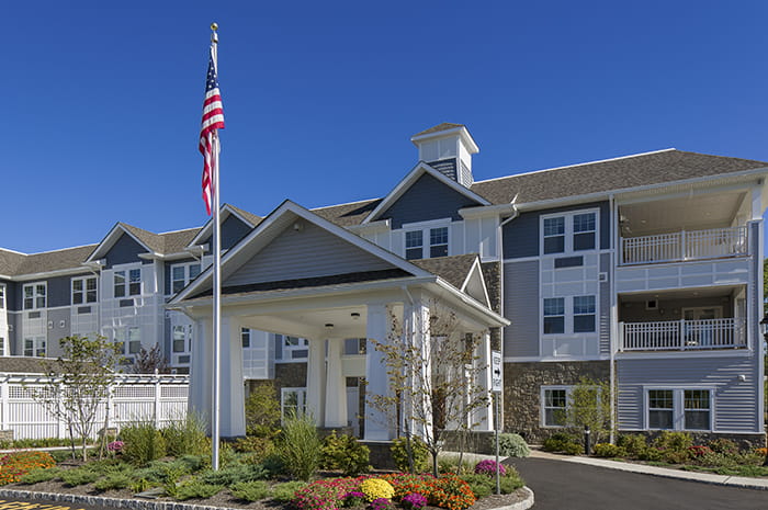 The outside of Brightview Tenafly in Tenafly