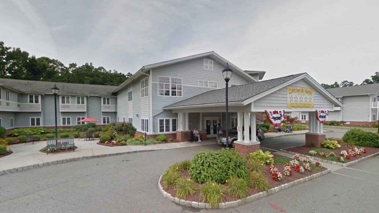 The outside of Care One Harmony Village at Paramus in Paramus