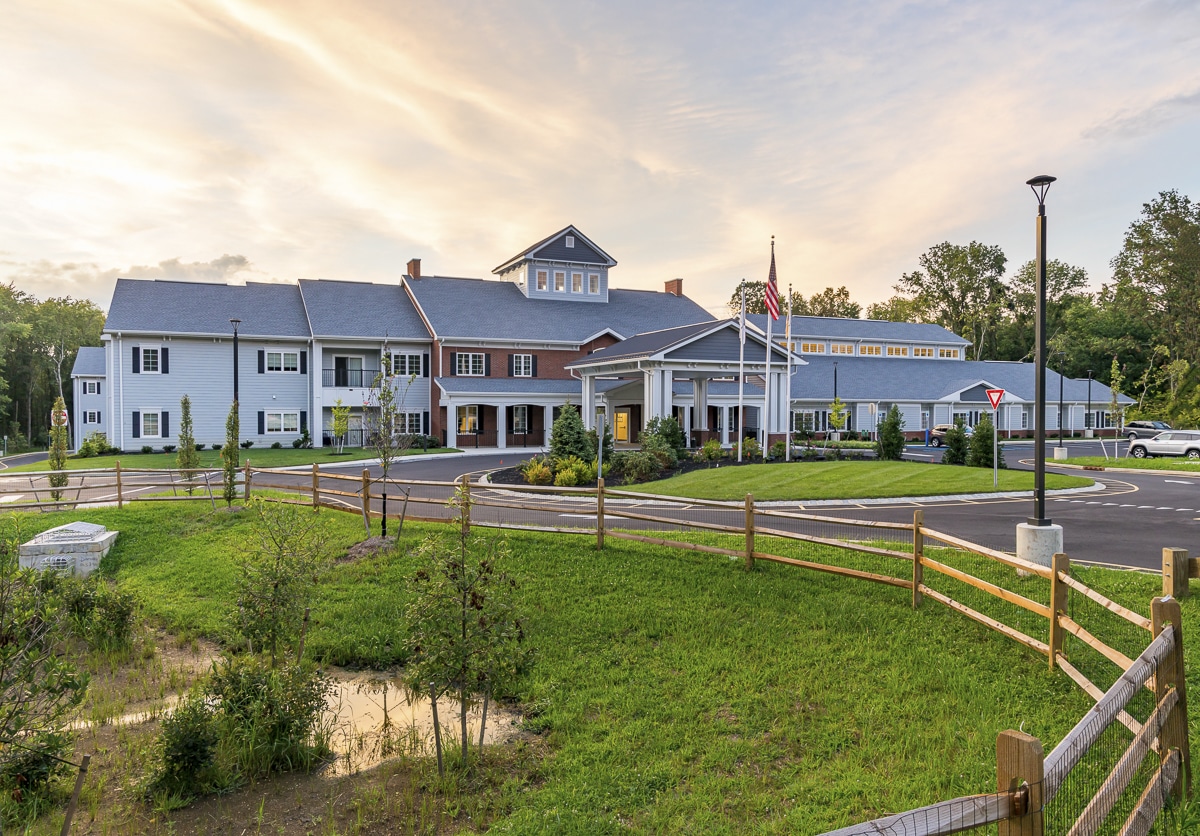 The outside of Ciel Senior Living of Princeton in Monmouth Junction