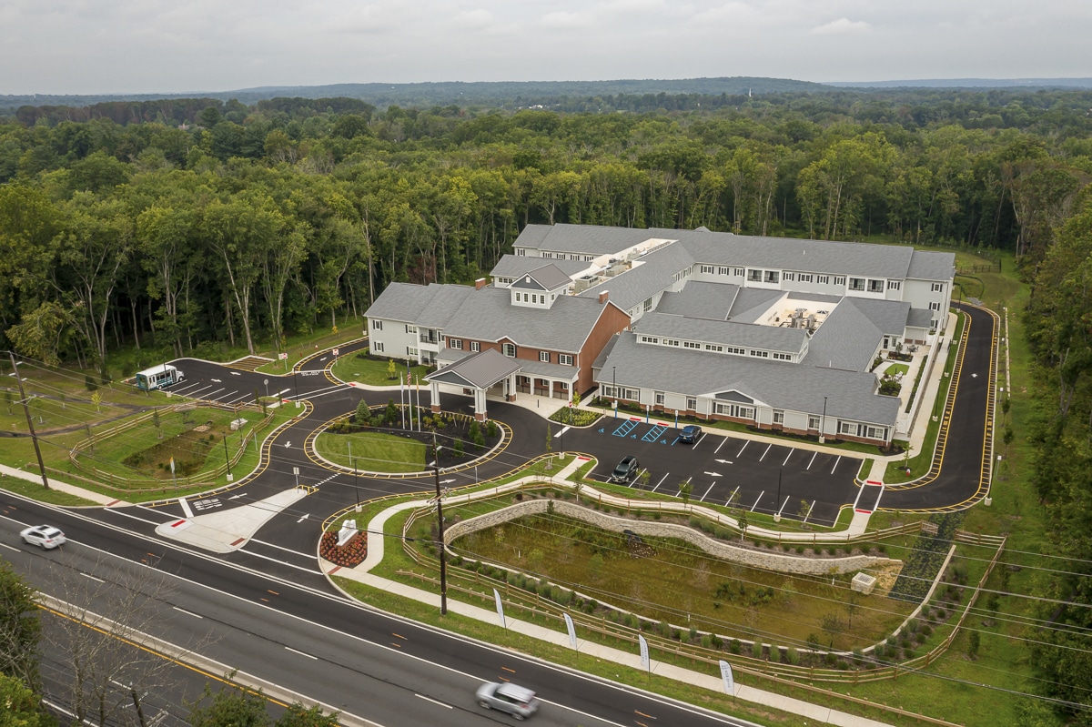 The outside of Ciel Senior Living of Princeton in Monmouth Junction