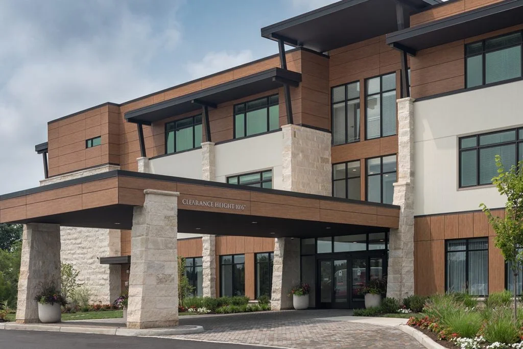 The outside of Maplewood at Princeton in Plainsboro