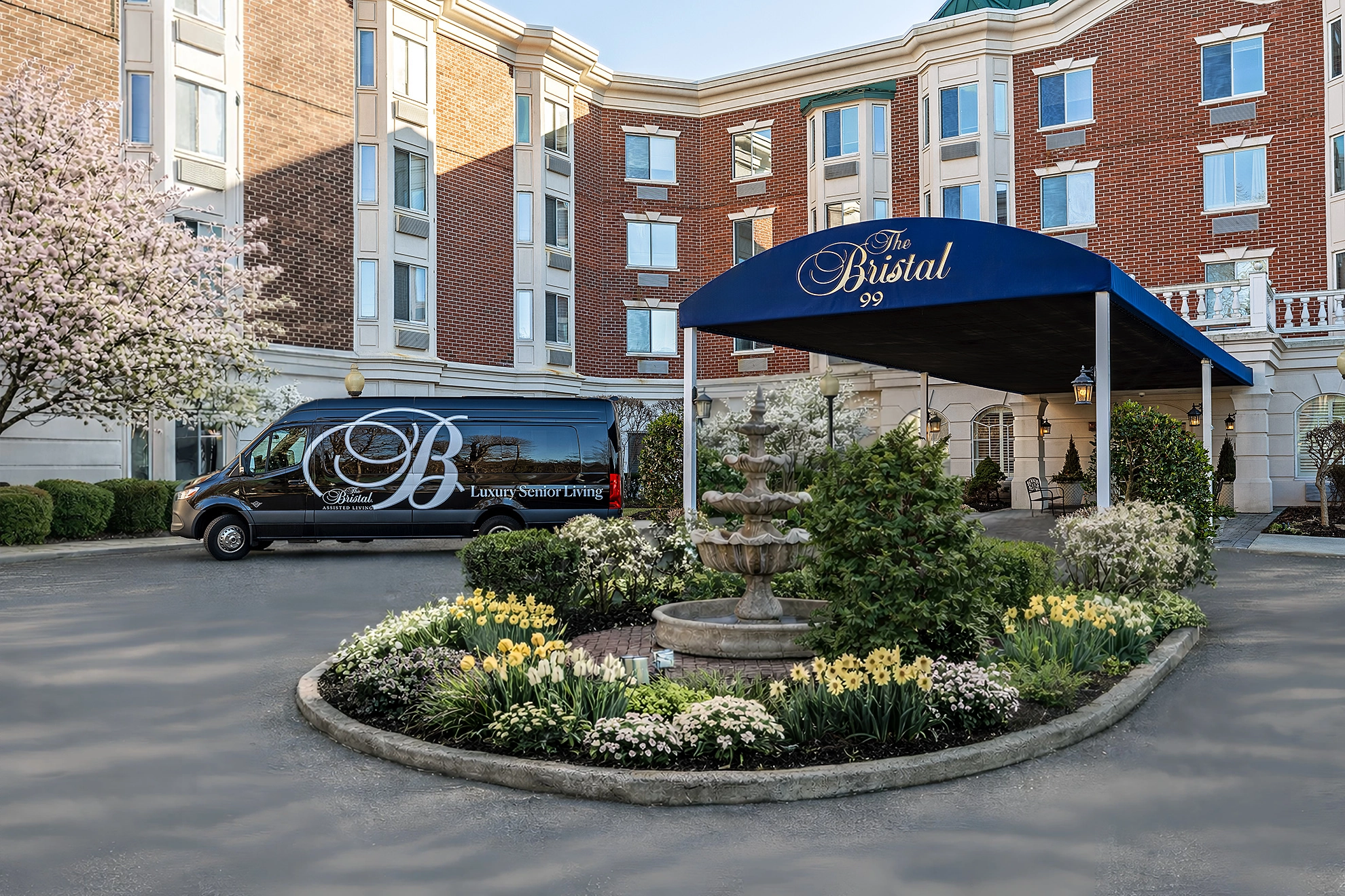 The outside of The Bristal at Wayne in Wayne