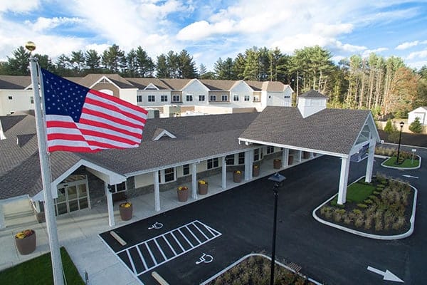 The outside of Care One at Somerset Valley Assisted Living in Bound Brook