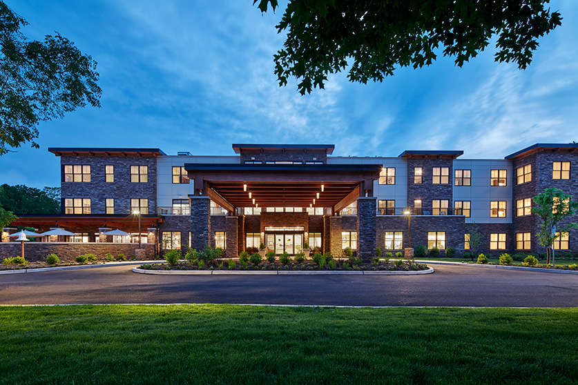 The outside of The Chelsea at Fair Lawn in Fair Lawn