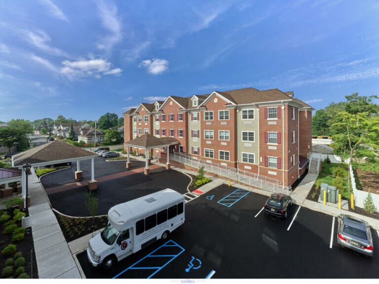 The outside of The Chelsea at Fair Lawn in Fair Lawn