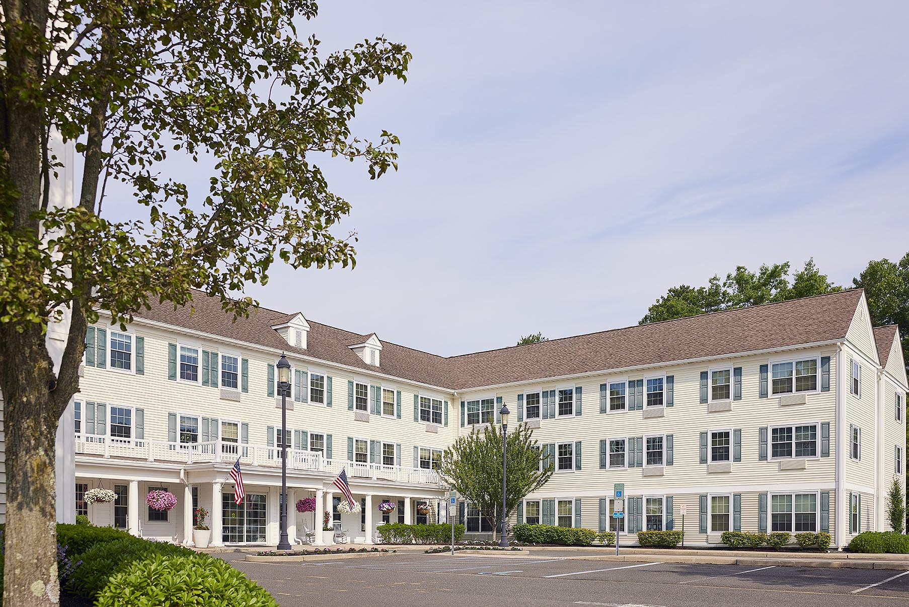 The outside of Brandywine Living at Governor's Crossing in Englishtown
