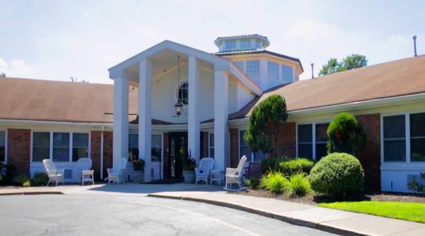 The outside of Care One at the Cupola in Paramus