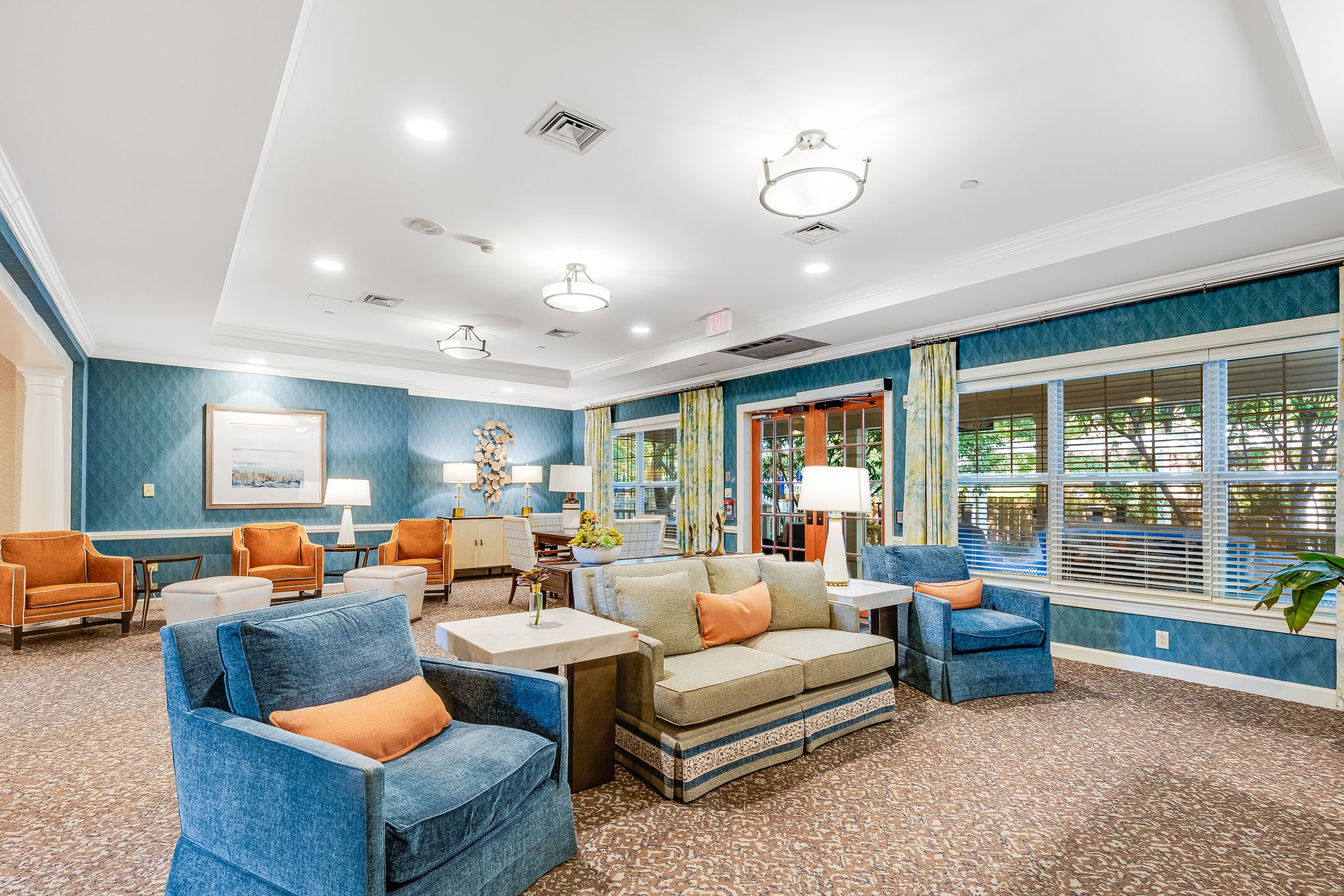 Sunrise of Edgewater I Living Room