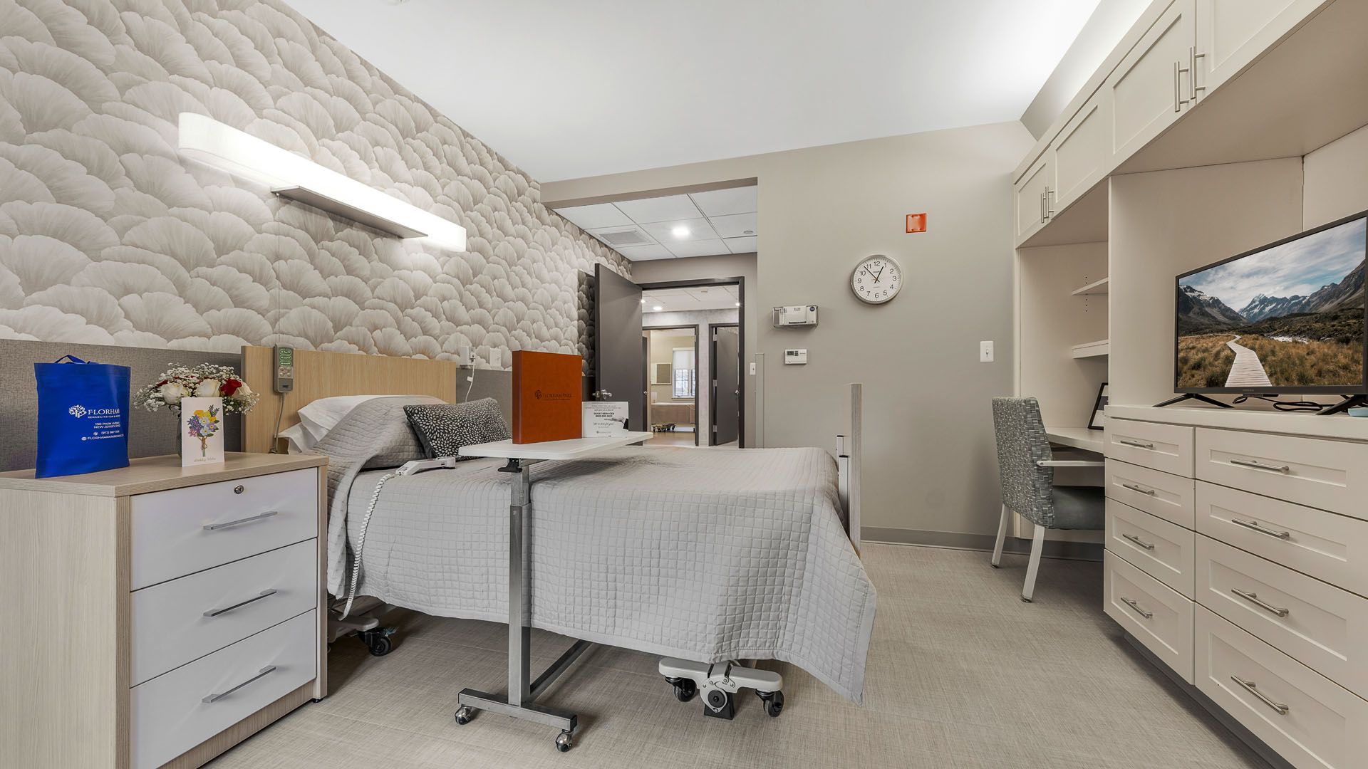Florham Park NJ rehab private bedroom
