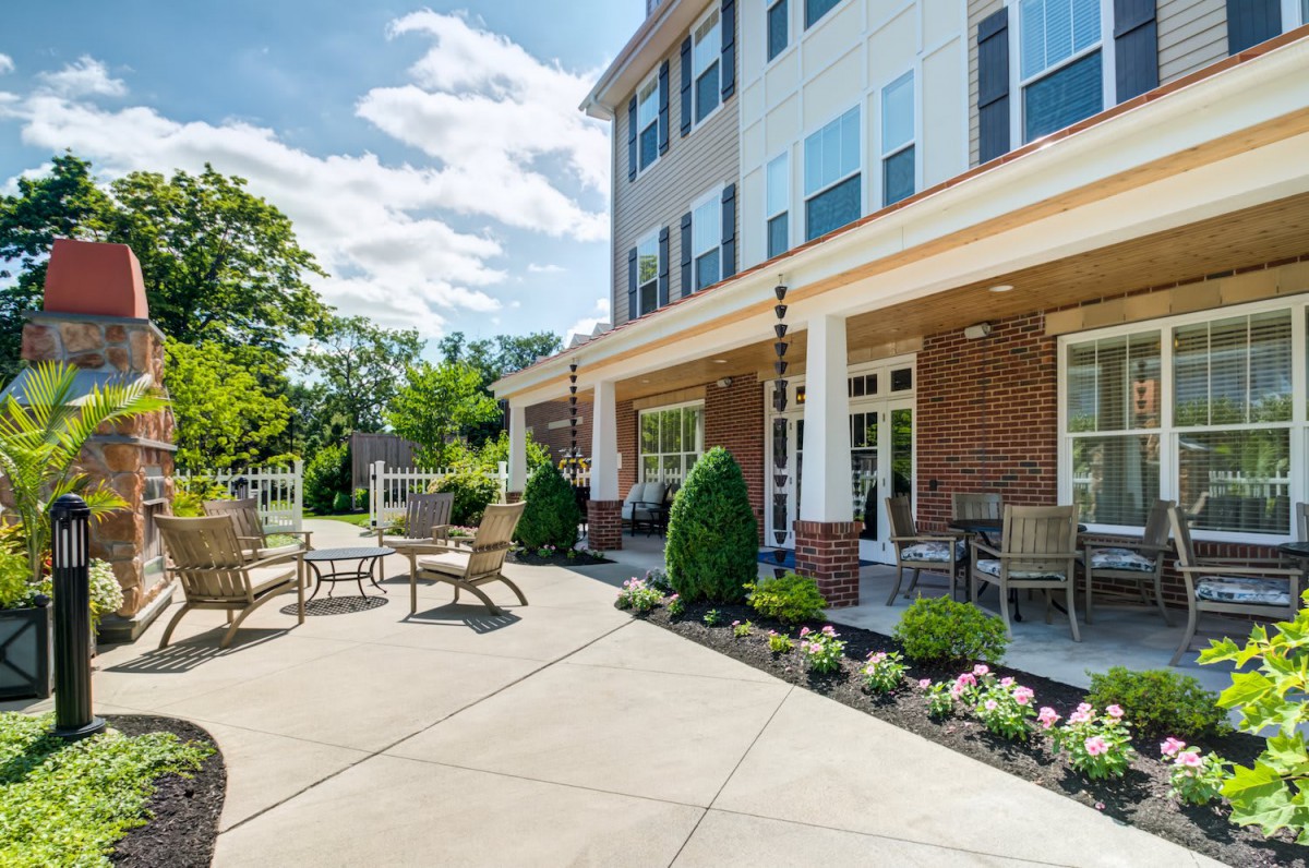 The outside of Martin and Edith Stein Assisted Living Residence in Somerset