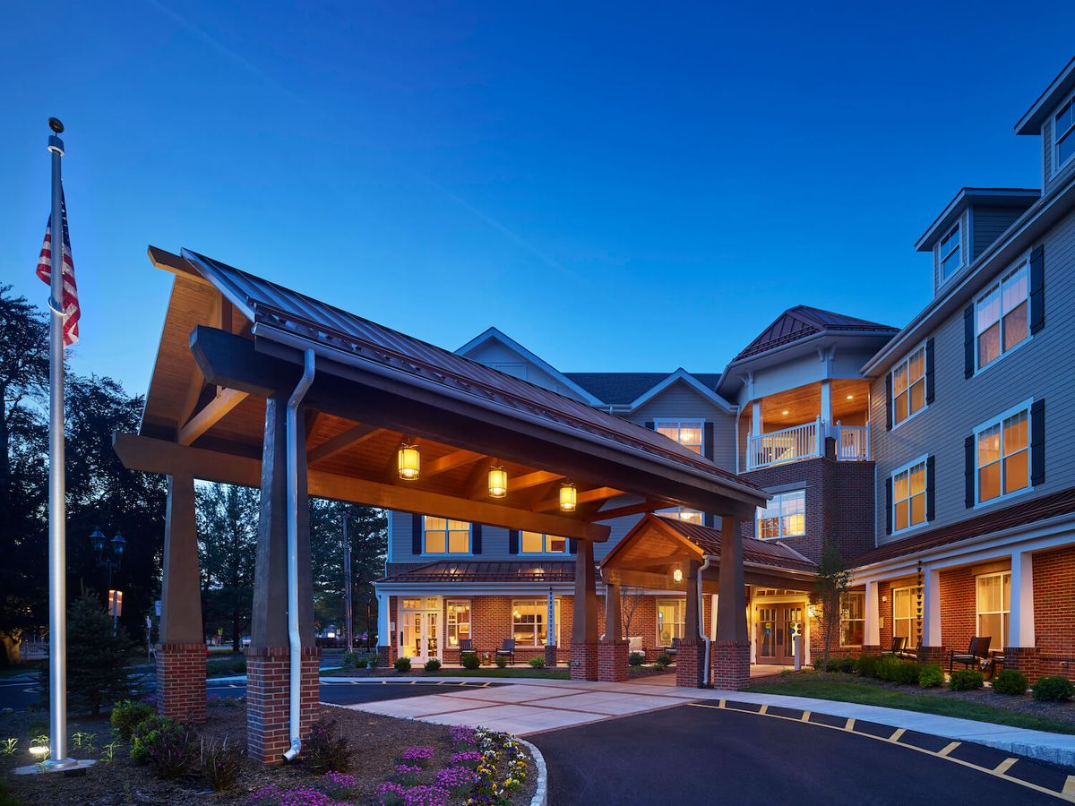 The outside of Martin and Edith Stein Assisted Living Residence in Somerset