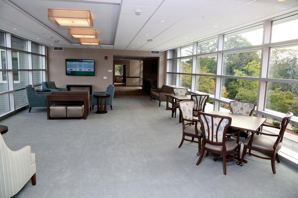 Relax and catch up with friends in our expansive lounges. | Photo by Don Pearse Photographers, Inc.